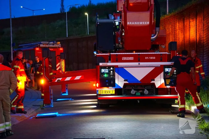 Brandweer ingezet voor brand op balkon