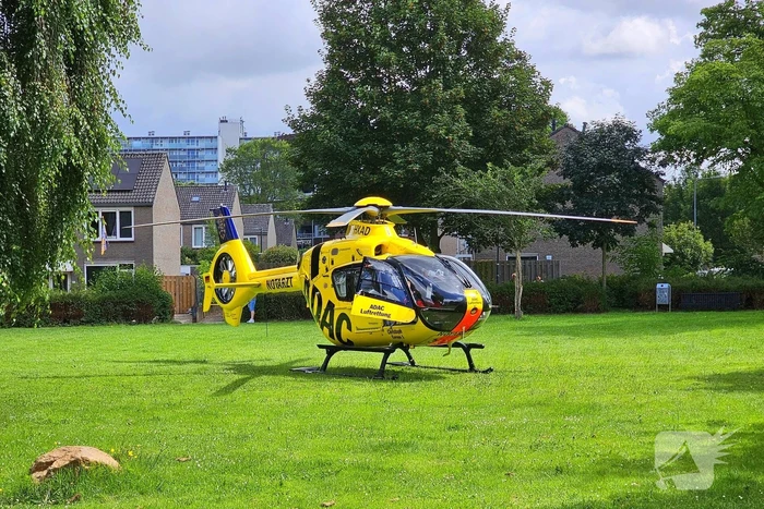 Duitse traumahelikopter ingezet voor medisch incident