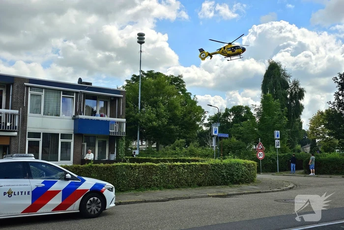 Duitse traumahelikopter ingezet voor medisch incident