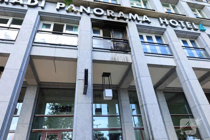 Brandweer ingezet voor brand in hotel