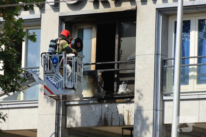 Brandweer ingezet voor brand in hotel