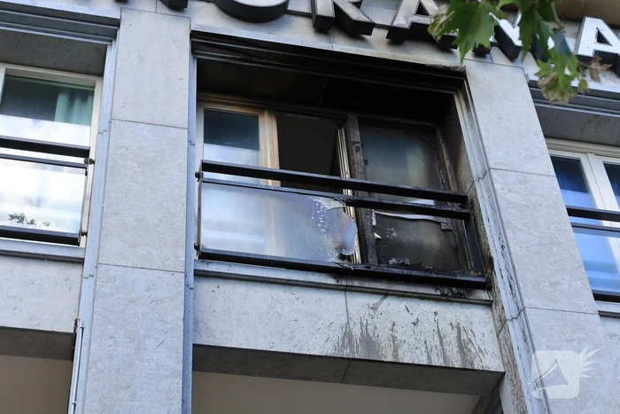 Brandweer ingezet voor brand in hotel
