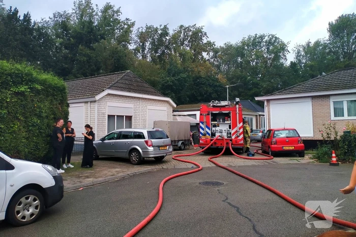 Veel rookontwikkeling bij uitslaande brand