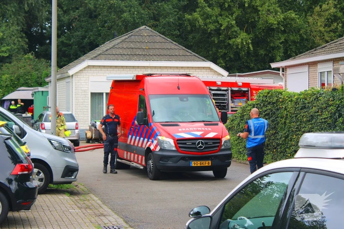 Veel rookontwikkeling bij uitslaande brand