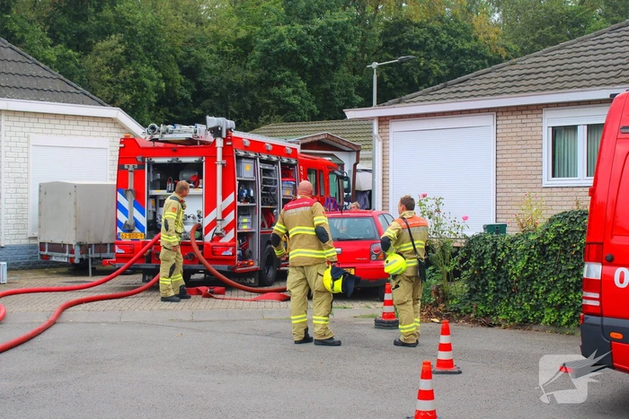 Veel rookontwikkeling bij uitslaande brand