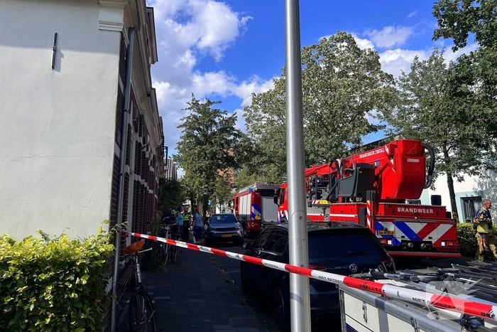 Brandweer ingezet voor brand in een woning