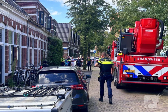 Brandweer ingezet voor brand in een woning