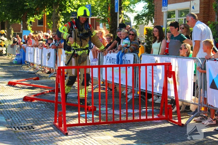 Veel belangstelling bij brandweer wedstrijden