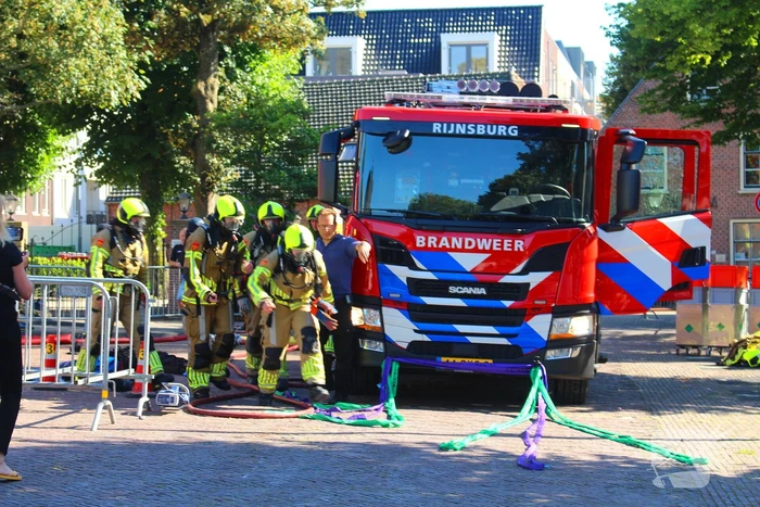 Veel belangstelling bij brandweer wedstrijden