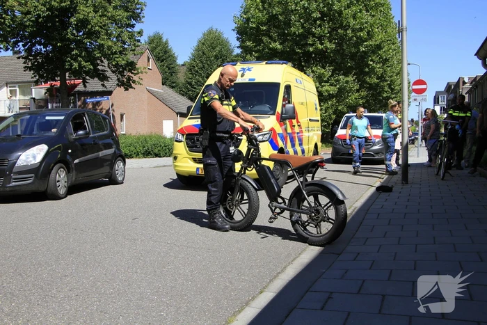 Persoon op fatbike aangereden door automobilist