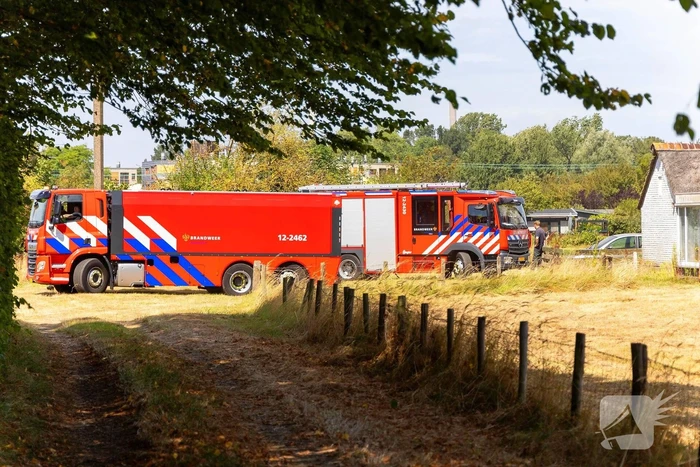 Boer handelt snel en voorkomt dat tractor uitbrand