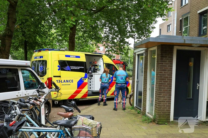 Brand in gebouw voor begleidwonen