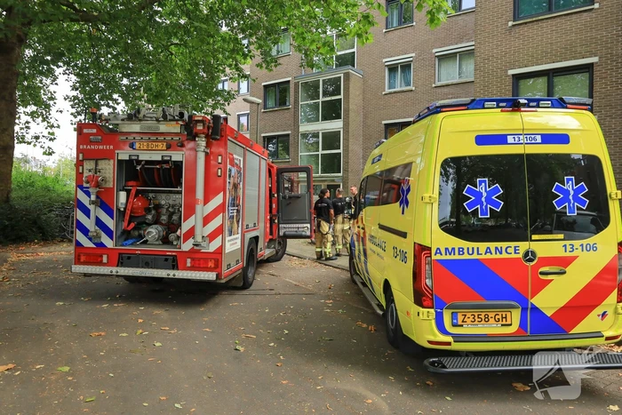 Brand in gebouw voor begleidwonen
