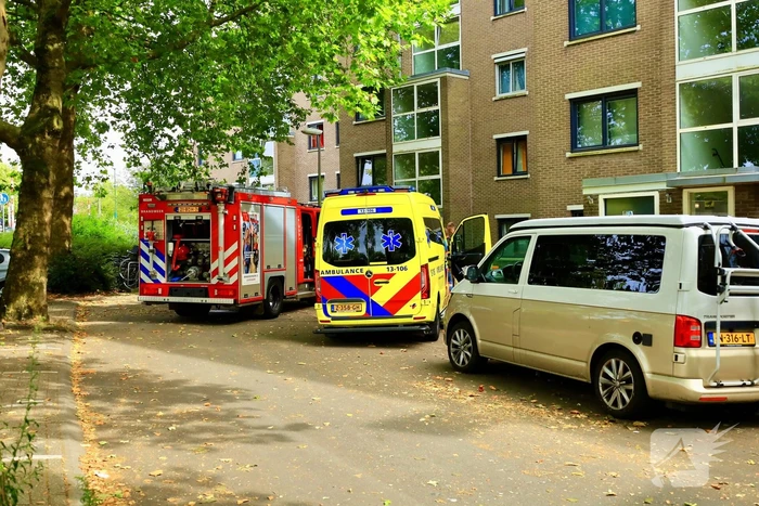 Brand in gebouw voor begleidwonen