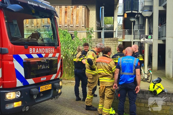 Gewonde na brand in slaapkamer bij appartementencomplex
