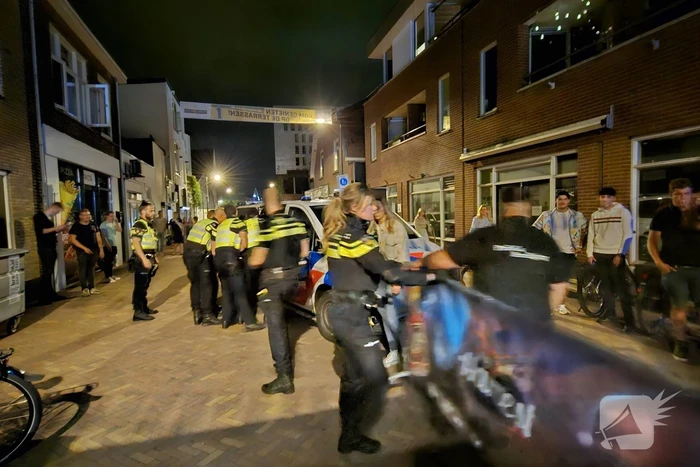 Persoon aangehouden voor belediging van agenten