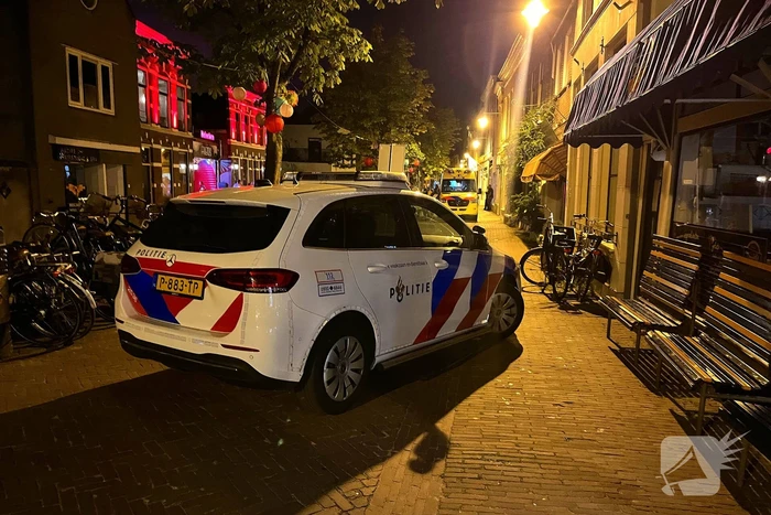 Veel politie aanwezig bij mogelijke steekincident