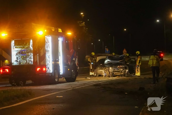 Enorme ravage na eenzijdig ongeval