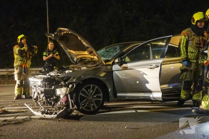 Enorme ravage na eenzijdig ongeval