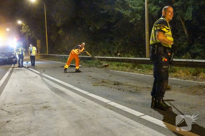 Enorme ravage na eenzijdig ongeval