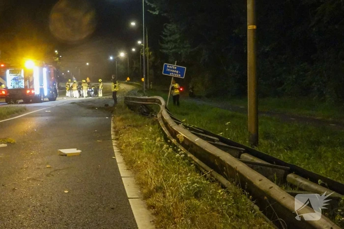 Enorme ravage na eenzijdig ongeval