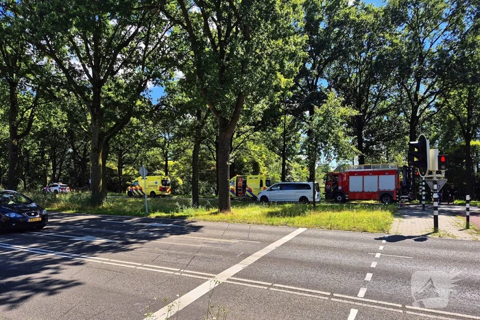 Scooterrijder raakt zwaargewond na val