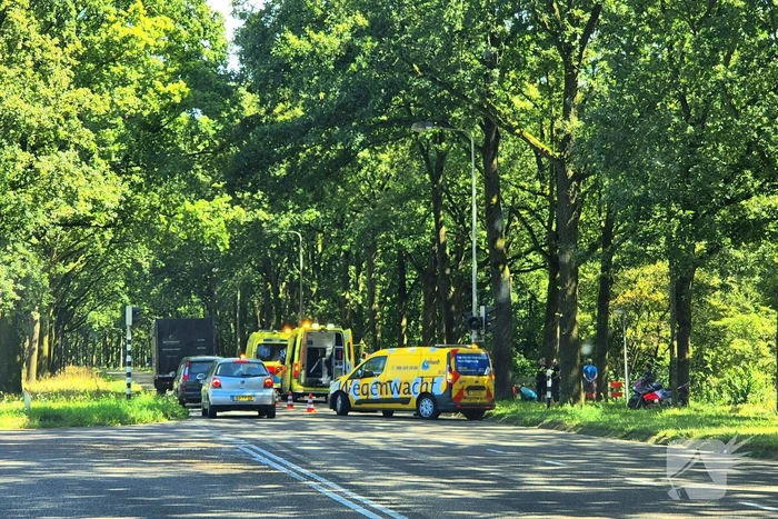Scooterrijder raakt zwaargewond na val
