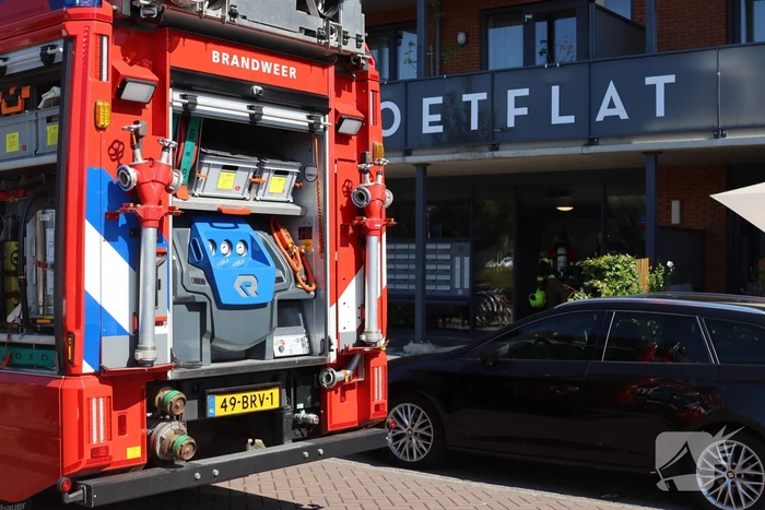 Brandweer ingezet voor brand op balkon