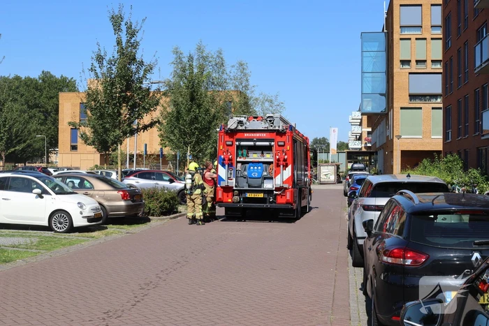 Brandweer ingezet voor brand op balkon
