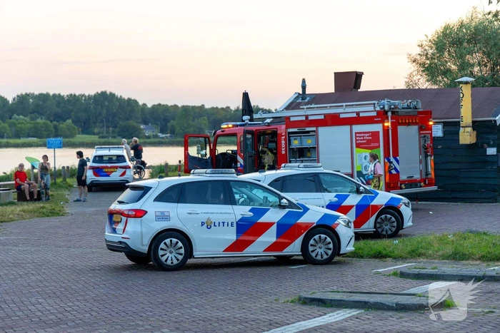 Pleziervaartuig gezonken na aanvaring, opvarenden gered