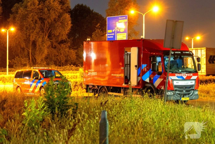 Oververhitte accu veroorzaakt chemische reactie