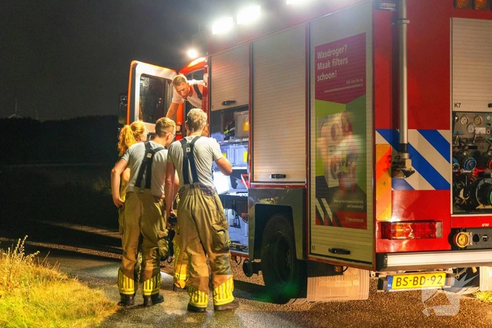 Oververhitte accu veroorzaakt chemische reactie