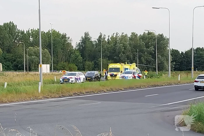 Traumateam ingezet voor medische incident op afrit