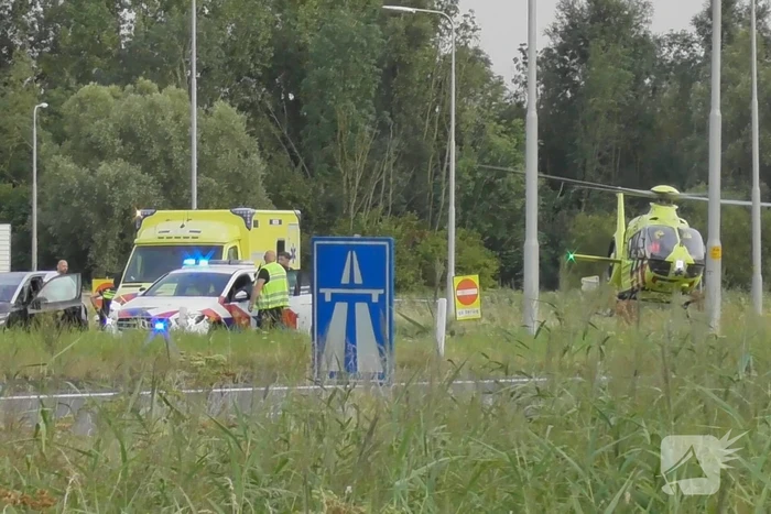 Traumateam ingezet voor medische incident op afrit