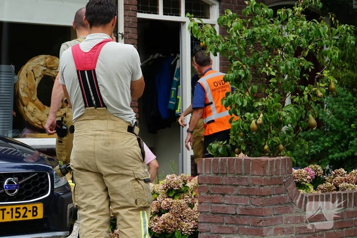 Verhoogde concentratie koolmonoxide gemeten in kelder van woning
