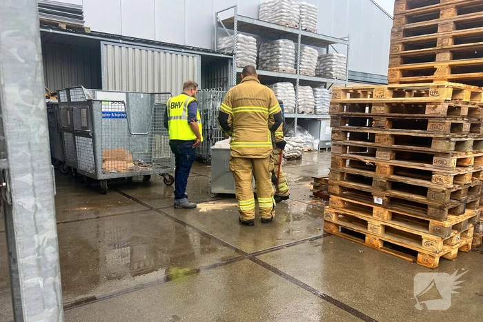 Brand in afzuiginstallatie bouwmarkt
