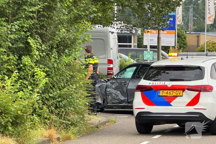 Motorrijder gewond na ongeval met personenauto