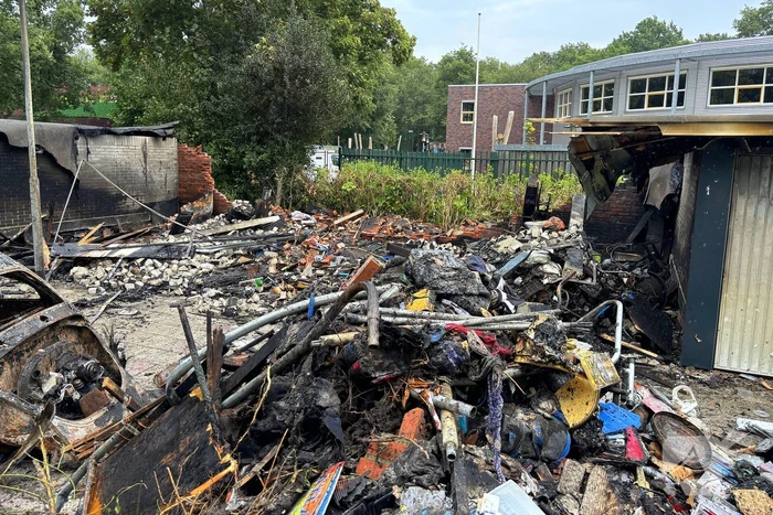 Grote ravage nadat meerdere garageboxen in band stonden