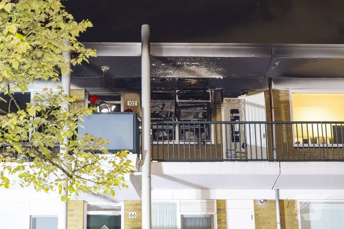 Felle uitslaande brand in appartement