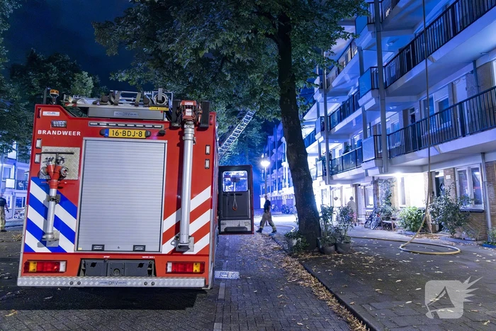 Felle uitslaande brand in appartement