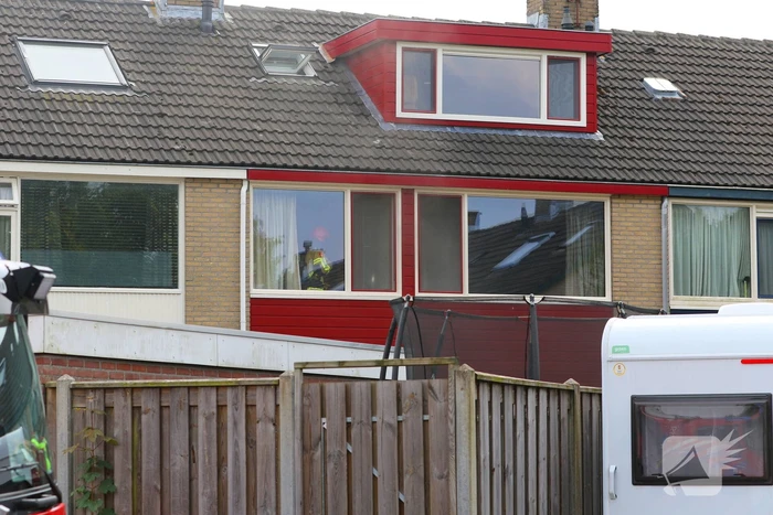 Woning vol rook door brand