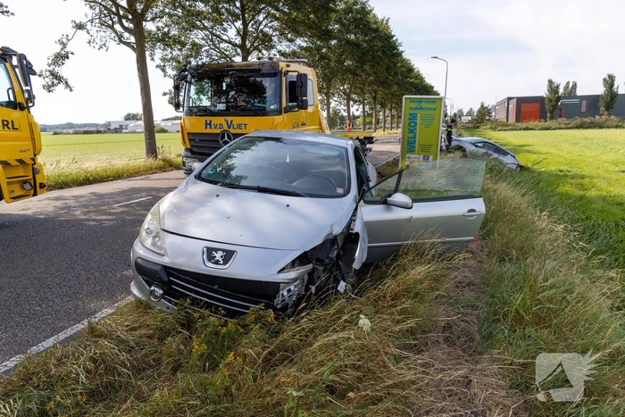 Ravage na botsing met meerdere auto's