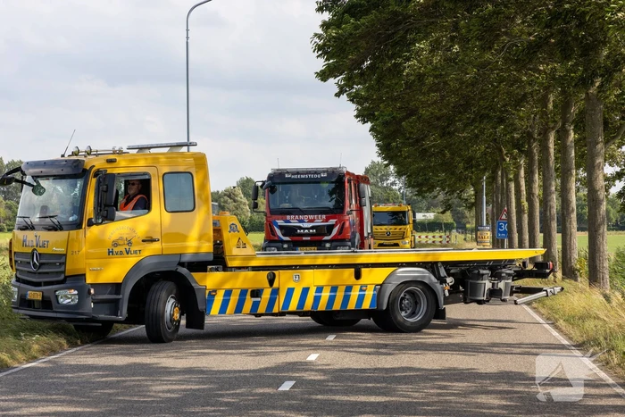 Ravage na botsing met meerdere auto's