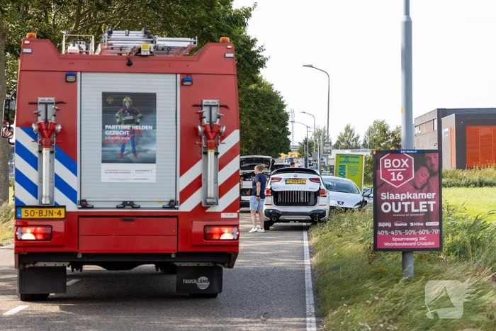 Ravage na botsing met meerdere auto's