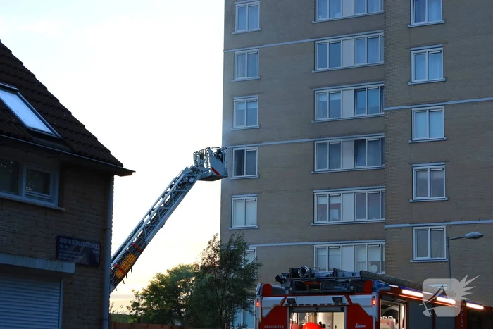Grote schade na uitslaande brand in flatwoning