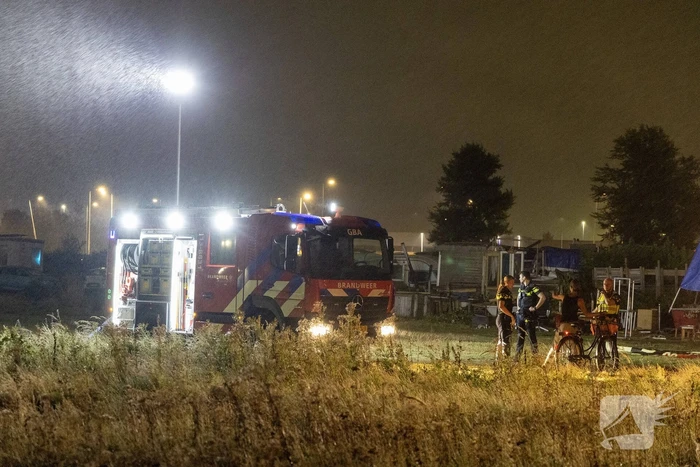 Veel rookontwikkeling bij brand op industriegebied