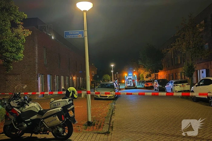 Straat afgesloten na ongeval