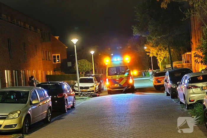Straat afgesloten na ongeval