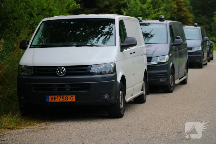 Bos afgesloten tijdens politieonderzoek