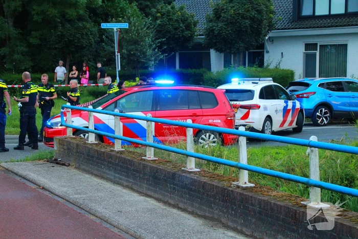 Ravage en bestuurder bekneld na crash